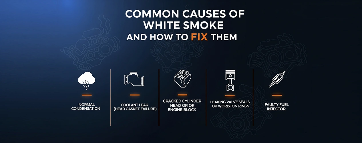 Common Causes of White Smoke and How to Fix Them
